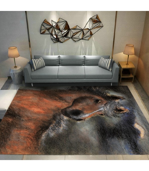 Rug Modern Simple Animal Pattern Living Room Carpet