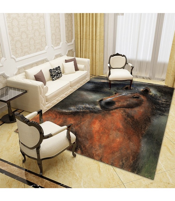 Rug Modern Simple Animal Pattern Living Room Carpet