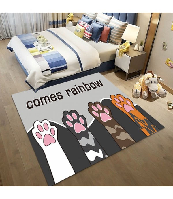Children Room Rug Cartoon Design Living Room Bedroom Carpet