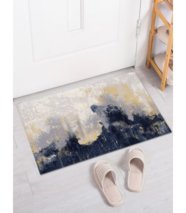 1Pc Home Floor Mat Modern Abstract Art Washable Supple Mat