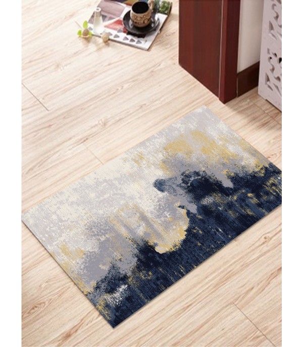 1Pc Home Floor Mat Modern Abstract Art Washable Supple Mat