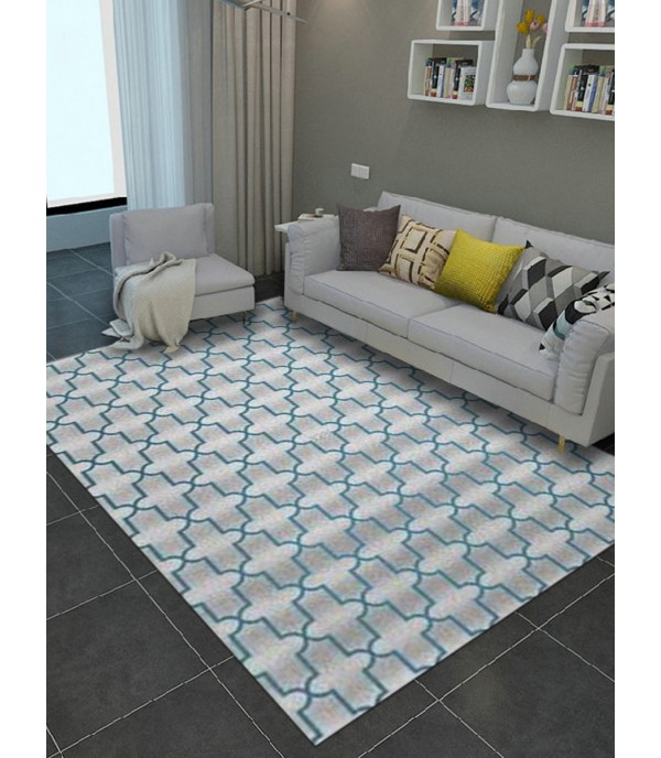 1 Pc Living Room Mat Modern Simple Style Stylish Non-skid Bedside Mat