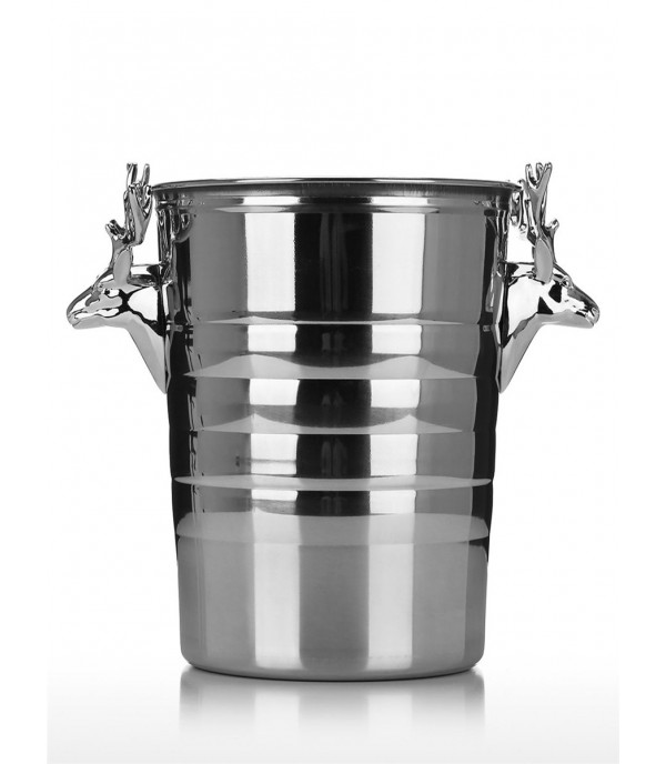 1Pc Ice Bucket Stainless Steel High Quality Large Capacity Kitchen Tool