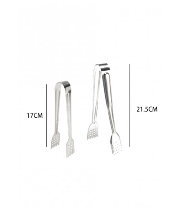 1 Pc Baking Clip Practical Stainless Steel Food Tong BBQ Clip