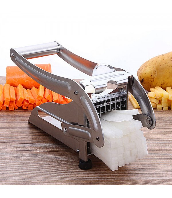 Potato Chips Making Machine French Potato Cutter Slicer Cucumber Carrot Slice Kitchen Tool