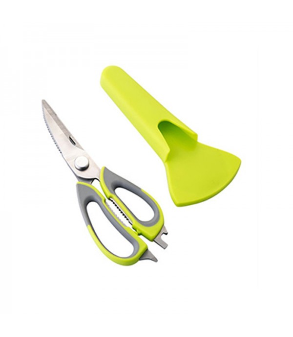 Stainless Steel Poultry Scissors With Blade Cap Multipurpose Heavy Duty Kitchen Shears