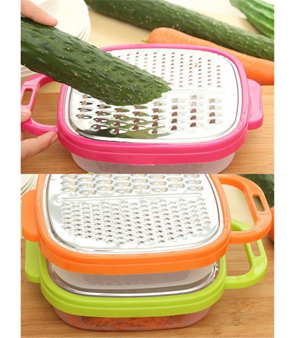 Stainless Steel Grater Multi-Purpose Vegetable Cutter Convenient Kitchen Tool