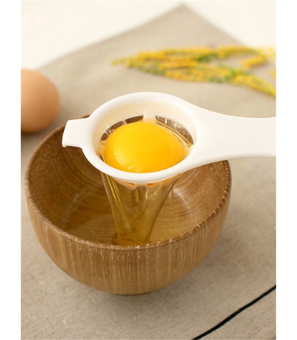 3Pcs Egg Separator Mini Solid Brief Design Kitchen Tool